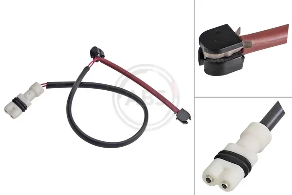 Vystrazny kontakt, opotrebeni oblozeni A.B.S. 39544