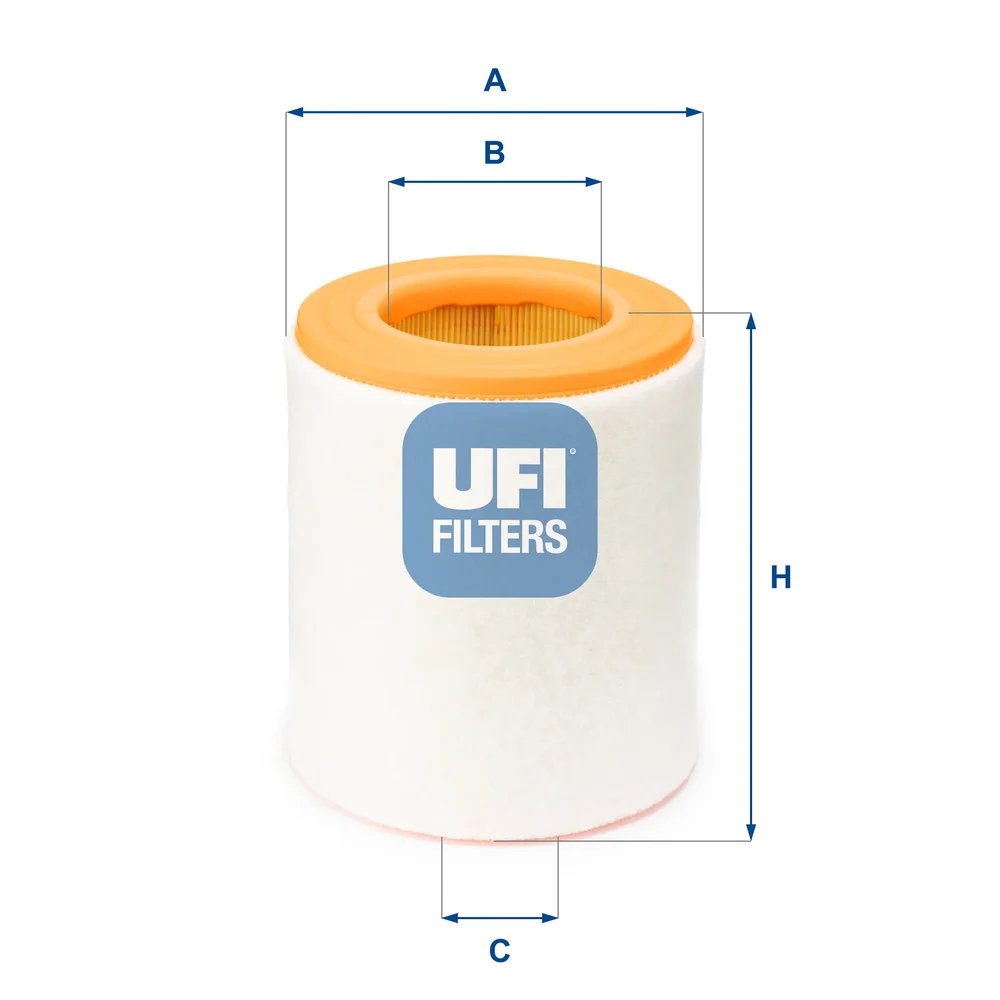 Vzduchový filtr UFI 27.A48.00 – OE 4GD133843
