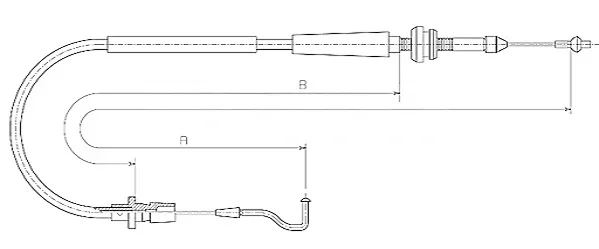 Lanko plynu METZGER AUTOTEILE 11.0637 – OE 701721555H Lanko plynu METZGER AUTOTEILE 11.0637 – OE 701721555H