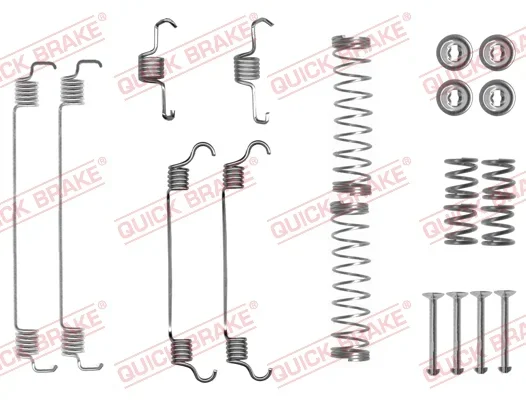 Sada příslušenství, brzdové čelisti QUICK BRAKE 105-0835