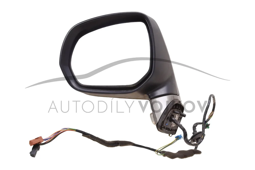 Zrcátko elektrické vyhřívané lak levé 3 konektory 8153VQ v:136777