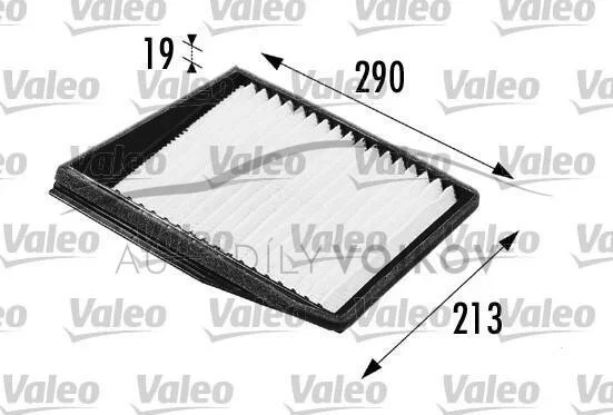 Filtr kabinový VALEO COMFORT v:22283