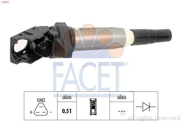 Zapalovací cívka FACET 9.6375