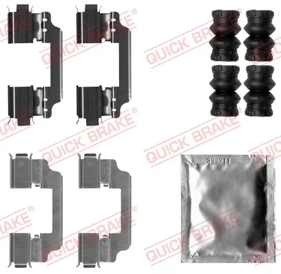 Sada prislusenstvi, oblozeni kotoucove brzdy QUICK BRAKE 109-1861 Sada prislusenstvi, oblozeni kotoucove brzdy QUICK BRAKE 109-1861