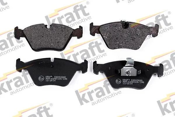 Sada brzdových destiček, kotoučová brzda KRAFT AUTOMOTIVE 6002660