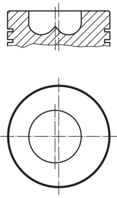 Píst MAHLE 0098600