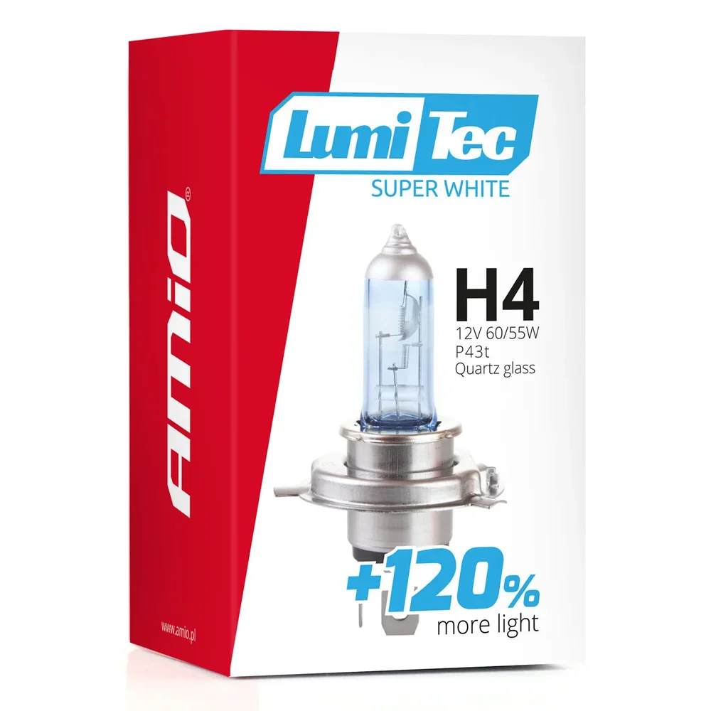 ZAROWKA 12V H4 60/55W LUMITEC SUPER WHIT AMIO 02137 - Obrázek 3