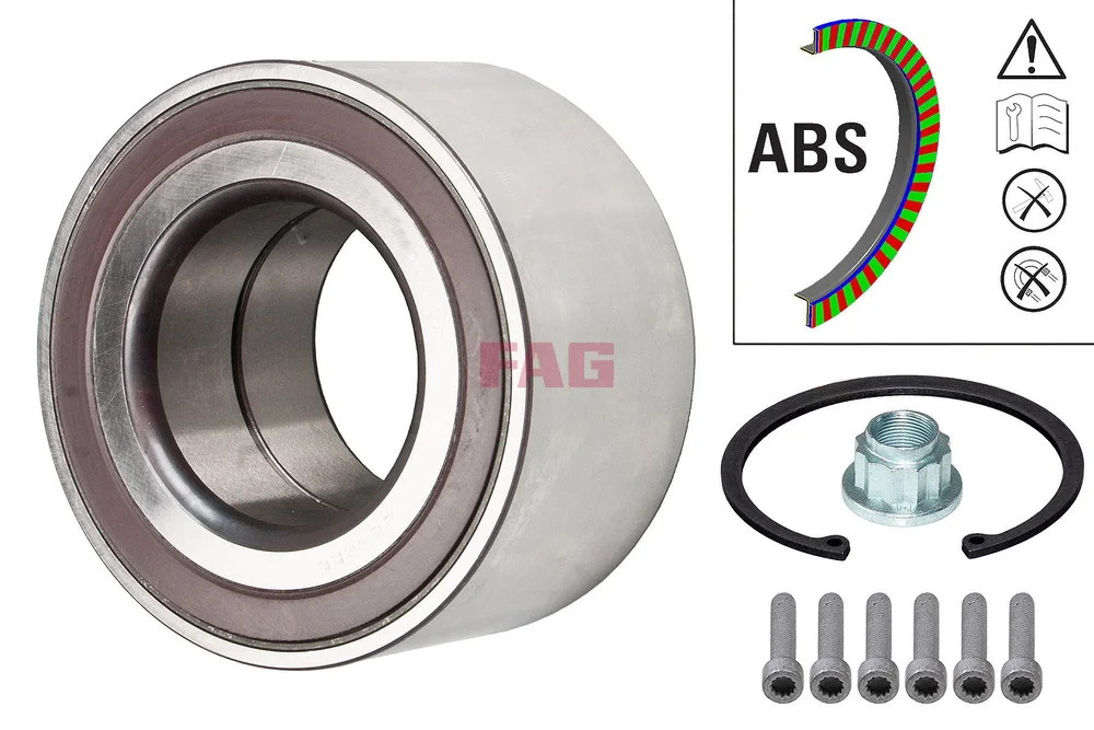 Sada lozisek kol Schaeffler FAG 713610630