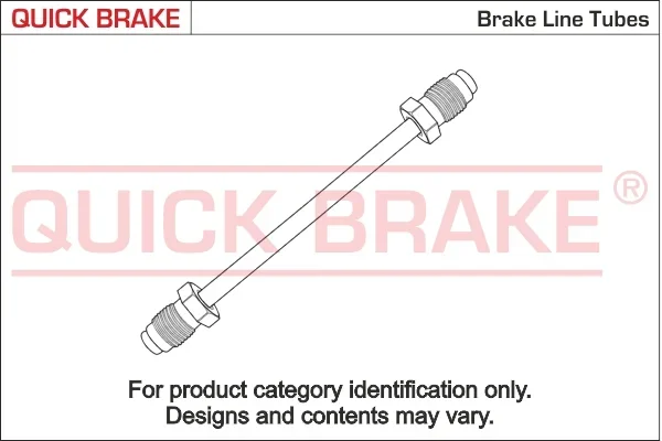 Brzdové potrubí QUICK BRAKE CU-4300A-A