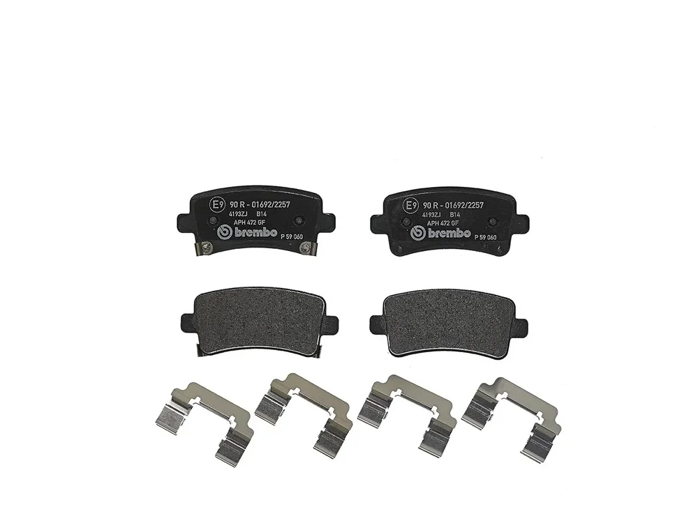 Sada brzdových destiček, kotoučová brzda BREMBO P59060
