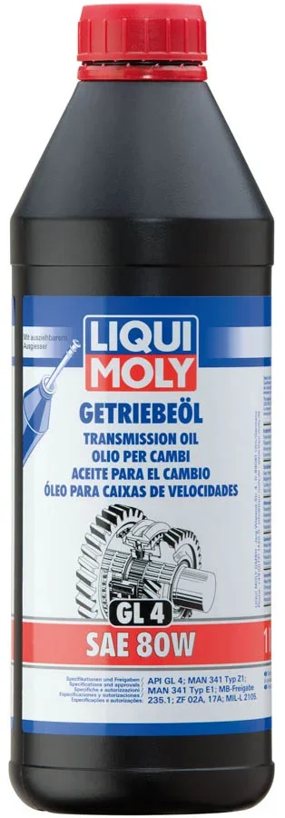 Převodový olej sae 80w LIQUI MOLY 1020