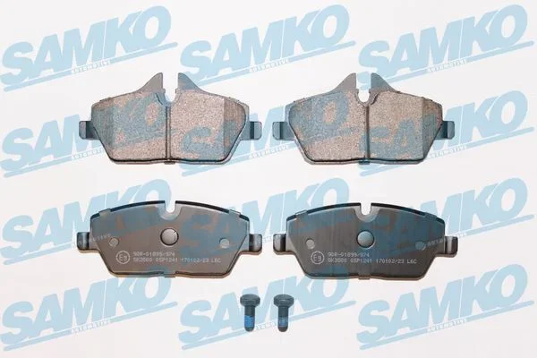 Sada brzdových destiček, kotoučová brzda SAMKO 5SP1241