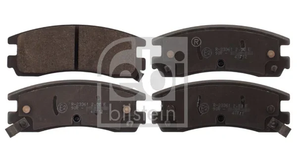 Sada brzdových destiček, kotoučová brzda FEBI BILSTEIN 116154