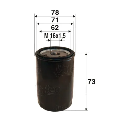Olejový filtr VALEO 586034