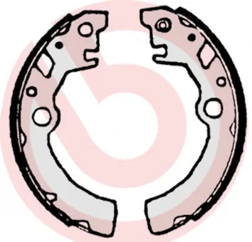 Sada brzdových čelistí BREMBO S79519