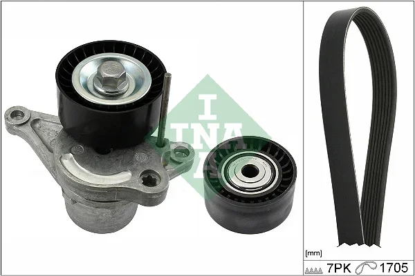 Sada žebrovaných klínových řemenů Schaeffler INA 529042310