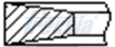 Sada pístních kroužků FRECCIA FR10-200800 – OE 2992540 Sada pístních kroužků FRECCIA FR10-200800 – OE 2992540