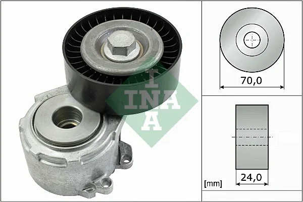 Napinaci rameno, zebrovany klinovy remen Schaeffler INA 534011020 Napinaci rameno, zebrovany klinovy remen Schaeffler INA 534011020