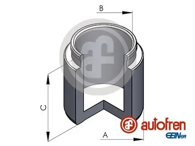 Píst, brzdový třmen AUTOFREN SEINSA D025131