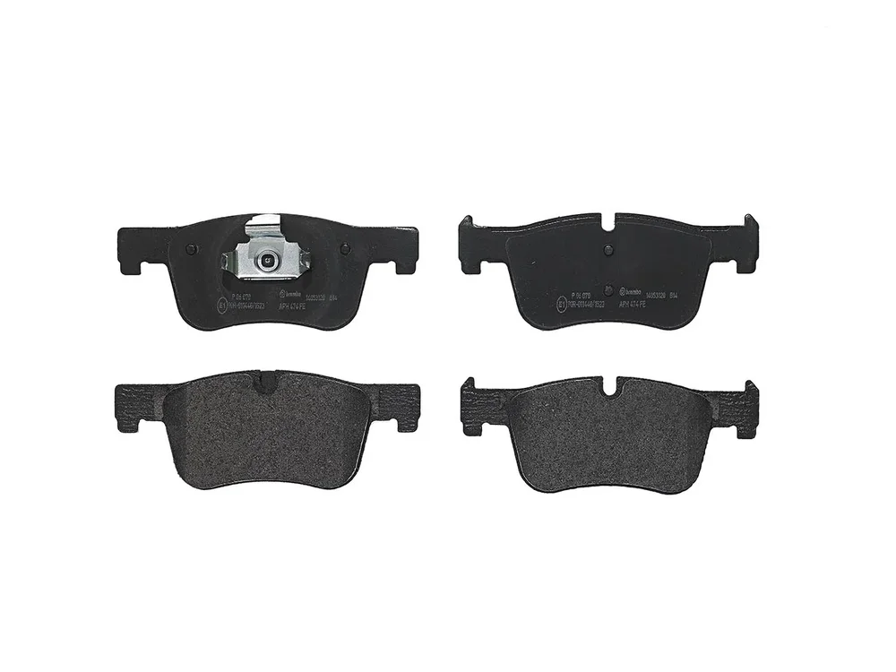Sada brzdových destiček, kotoučová brzda BREMBO P06070X