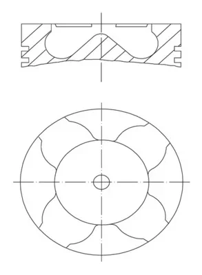 Píst MAHLE 081PI00103002