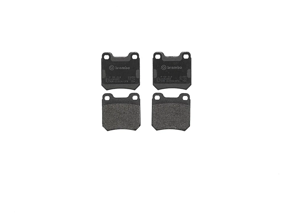Sada brzdových destiček, kotoučová brzda BREMBO P59014