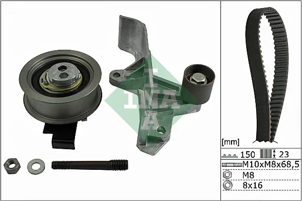 ozubení,sada rozvodového řemene Schaeffler INA 530054610