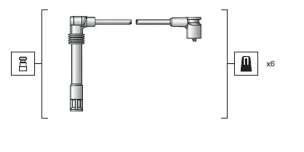 Sada kabelů pro zapalování MAGNETI MARELLI 941318111162