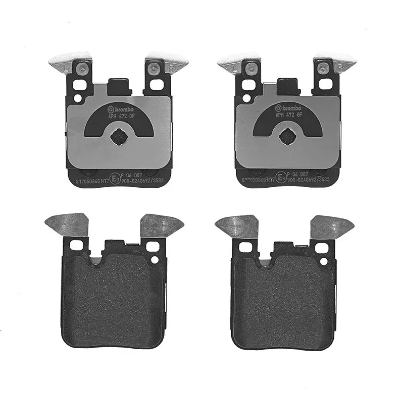Sada brzdových destiček, kotoučová brzda BREMBO P06087X