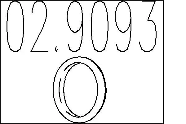 Zarazka, tlumic vyfuku MTS 02.9093 – OE 4437668 Zarazka, tlumic vyfuku MTS 02.9093 – OE 4437668