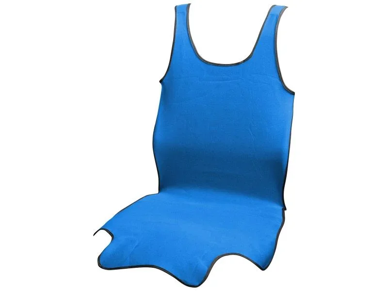 DO 31621 Potah sedadla TRIKO SOFT přední 1ks modrý 65497