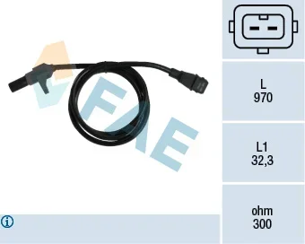 Snímač počtu otáček, řízení motoru FAE 79122 Snímač počtu otáček, řízení motoru FAE 79122