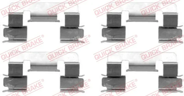 Sada prislusenstvi, oblozeni kotoucove brzdy QUICK BRAKE 109-1293 Sada prislusenstvi, oblozeni kotoucove brzdy QUICK BRAKE 109-1293
