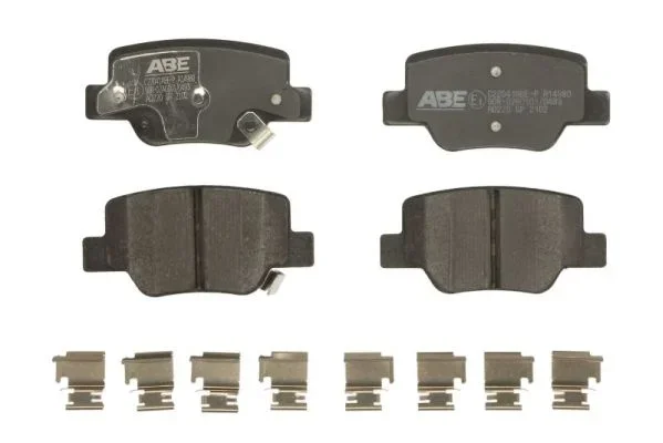 Sada brzdových destiček, kotoučová brzda ABE C22041ABE-P