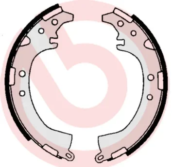 Sada brzdových čelistí BREMBO S83528