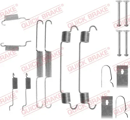 Sada příslušenství, brzdové čelisti QUICK BRAKE 105-0767 Sada příslušenství, brzdové čelisti QUICK BRAKE 105-0767