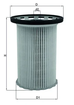 Palivový filtr MAHLE KX341