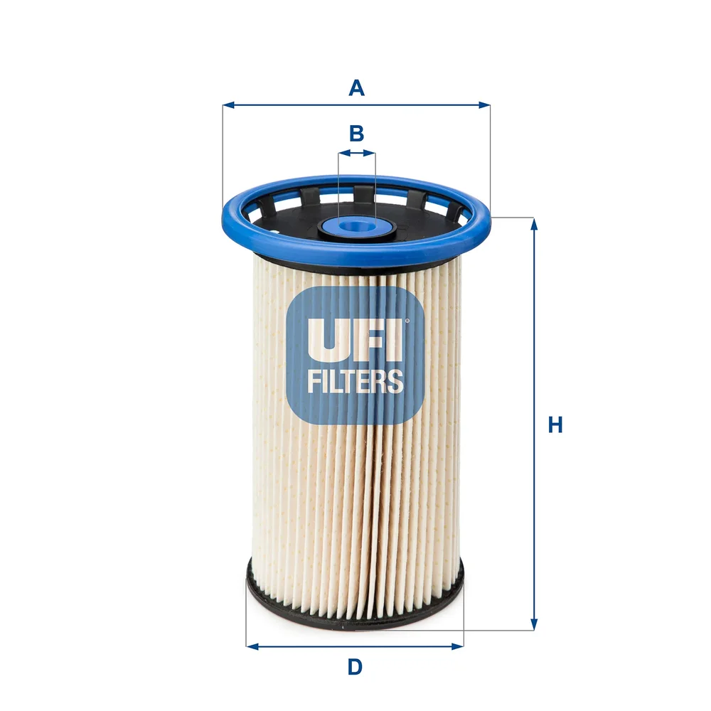 Palivový filtr UFI 26.026.00 – OE 7N0127177B