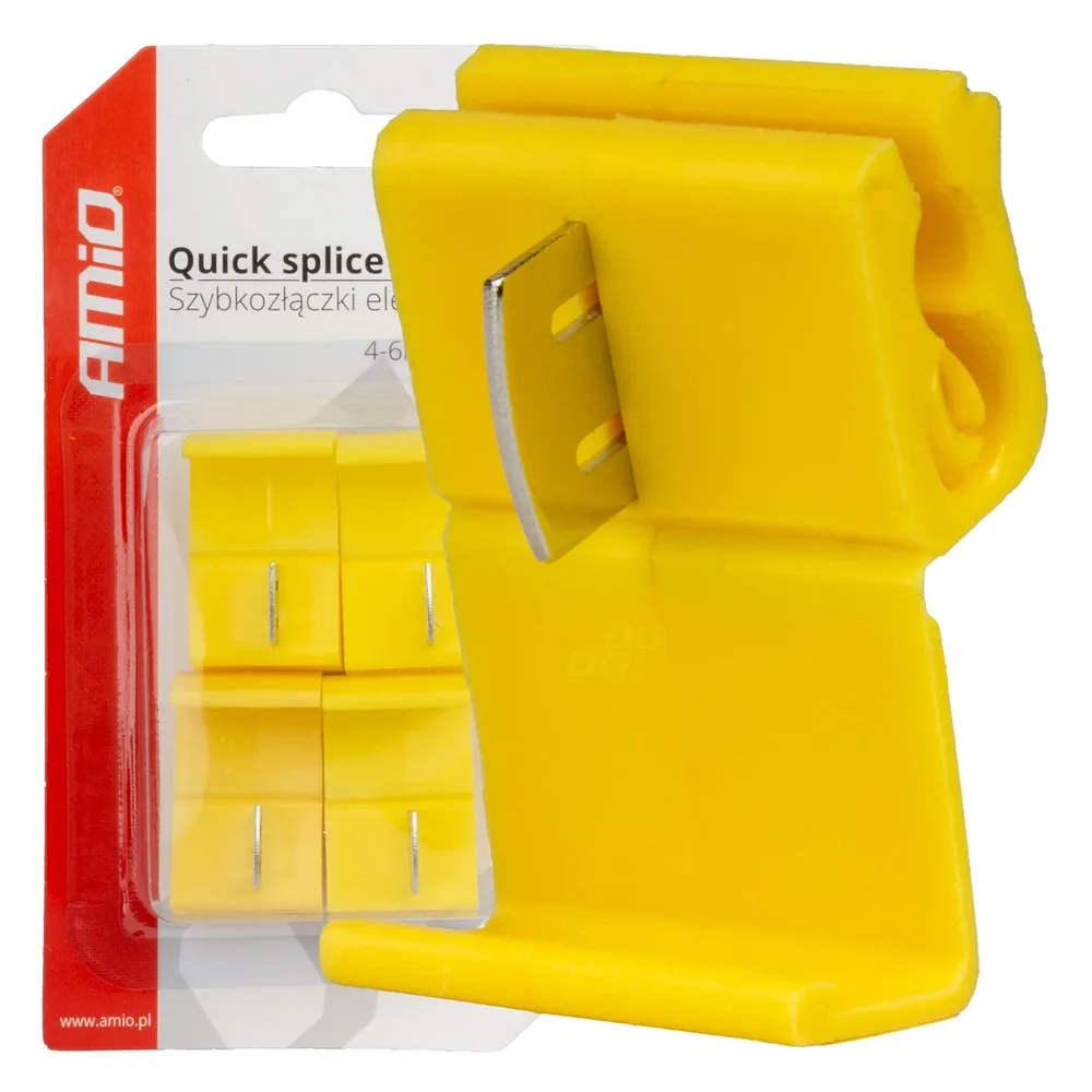 ELEKTRICKÉ RYCHLOKONEKTORY 04-6MM2 24A 4S AMIO 02342 ELEKTRICKÉ RYCHLOKONEKTORY 04-6MM2 24A 4S AMIO 02342
