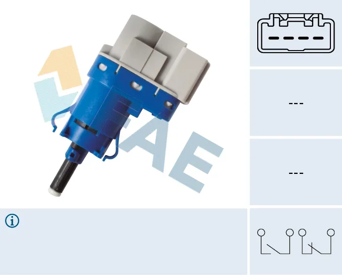 Spinac brzdoveho svetla FAE 24849