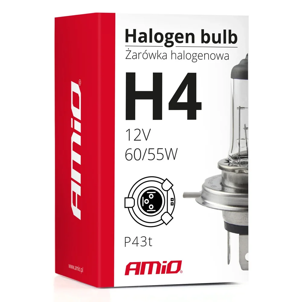 ZAROWKA 12V H4 60/55W FILTR UV AMIO 01268 - Obrázek 5