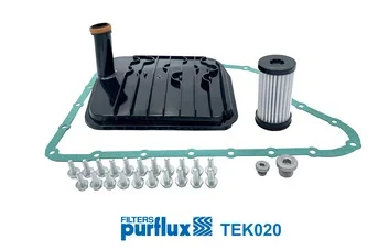Sada hydraulického filtru, automatická převodovka PURFLUX TEK020 Sada hydraulického filtru, automatická převodovka PURFLUX TEK020