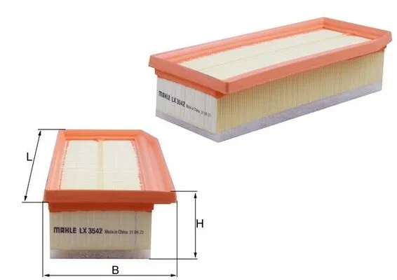 Vzduchový filtr KNECHT LX3542