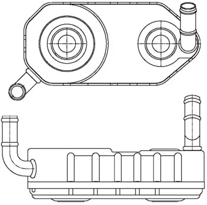 Chladič oleje, automatická převodovka MAHLE CLC177000S Chladič oleje, automatická převodovka MAHLE CLC177000S