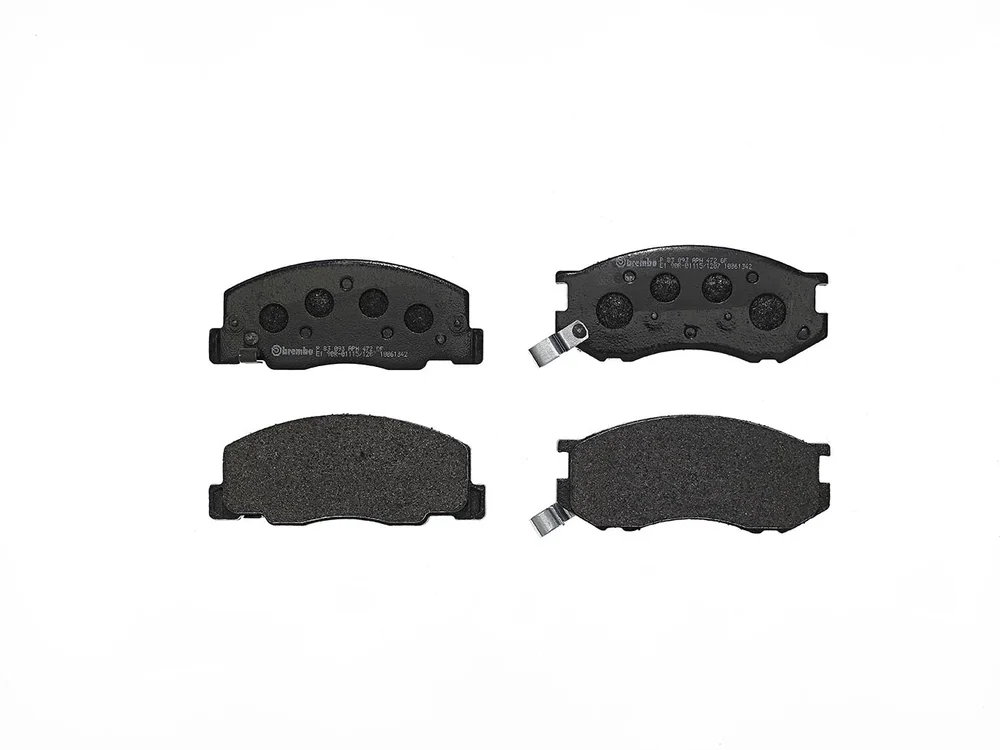 Sada brzdových destiček, kotoučová brzda BREMBO P83093