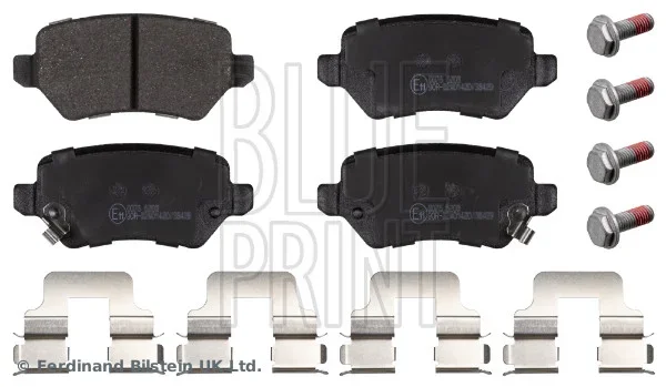 Sada brzdových destiček, kotoučová brzda BLUE PRINT ADG042116