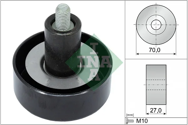 Vratna/vodici kladka, klinovy zebrovy remen Schaeffler INA 532065710