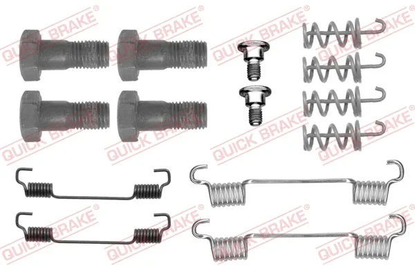Sada prislusenstvi, parkovaci brzdove celisti QUICK BRAKE 105-0716