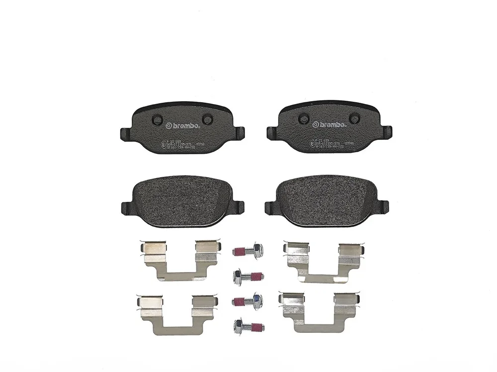 Sada brzdových destiček, kotoučová brzda BREMBO P23089
