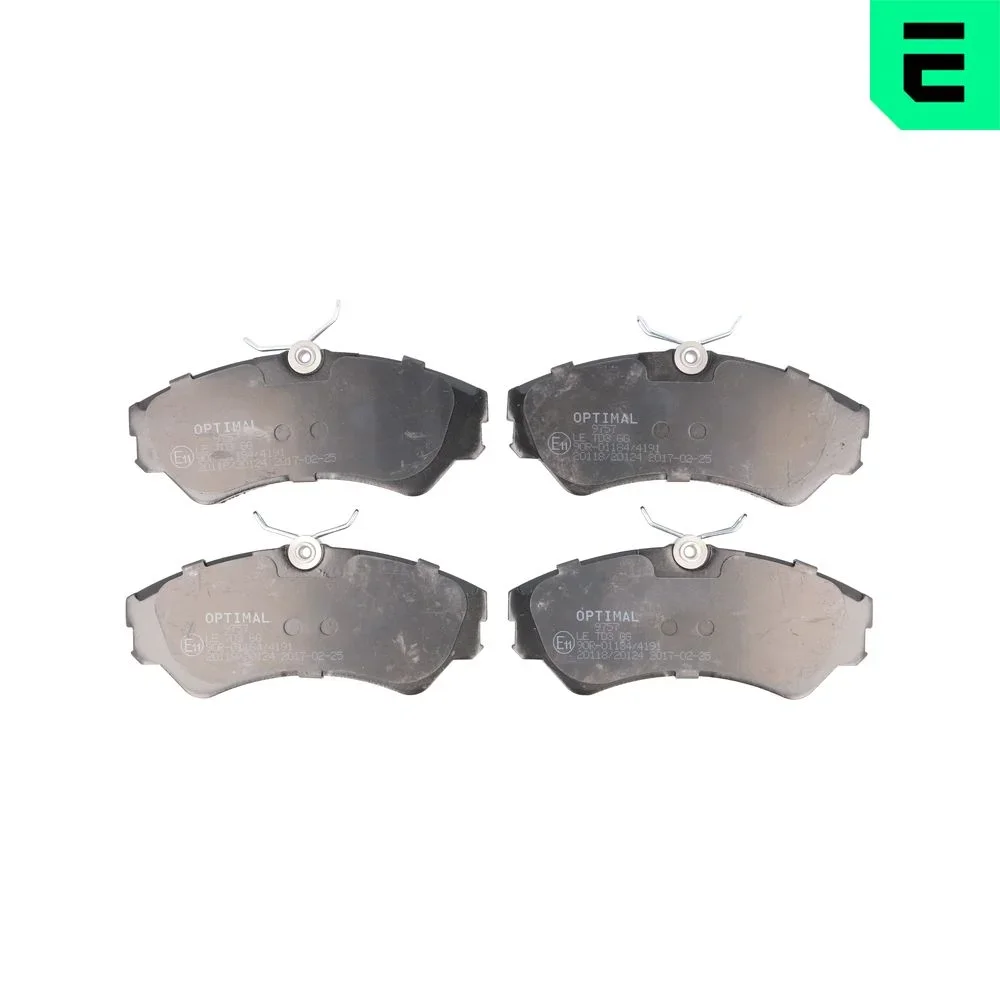 Sada brzdových destiček, kotoučová brzda OPTIMAL BP-09757